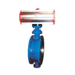 法蘭(lán)式蝸輪傳動硬密(mì)封蝶閥